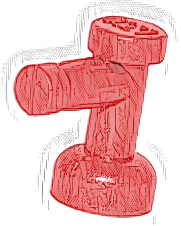 Tap 1 x 1 without Hole in Nozzle End