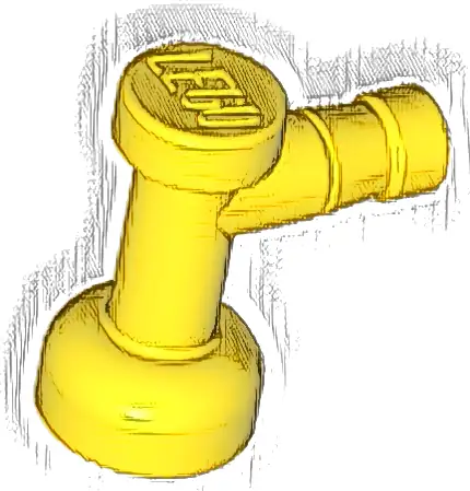 Tap 1 x 1 without Hole in Nozzle End