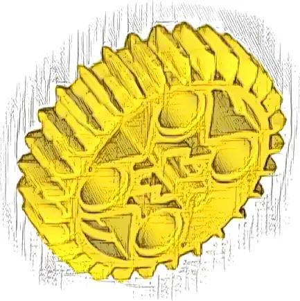 Technic, Gear 28 Tooth Double Bevel