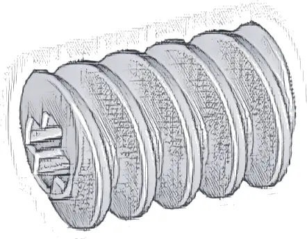 Technic, Gear Worm Screw, Long