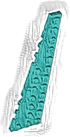 Wedge, Plate 12 x 3 Left