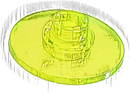 Dish 2 x 2 Inverted (Radar)