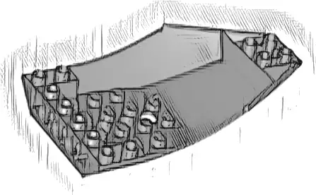 Cockpit 10 x 6 x 2 Curved