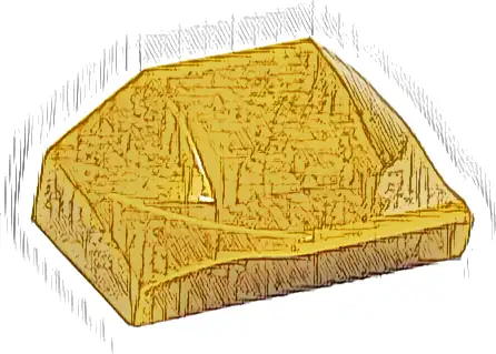Slope, Curved 1 x 2 x 2/3 Wing End