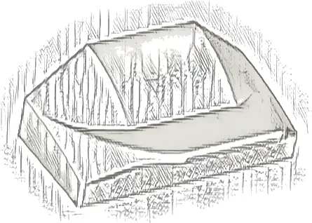 Slope, Curved 1 x 2 x 2/3 Wing End