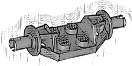 Plate, Modified 2 x 2 with Wheels Holder Wide - Technic Pins