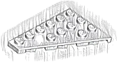 Wedge, Plate 6 x 4 Left