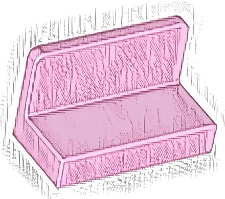 Panel 1 x 2 x 1 with Rounded Corners