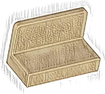 Panel 1 x 2 x 1 with Rounded Corners