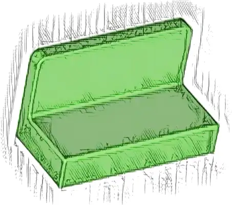 Panel 1 x 2 x 1 with Rounded Corners