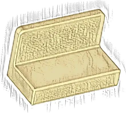 Panel 1 x 2 x 1 with Rounded Corners