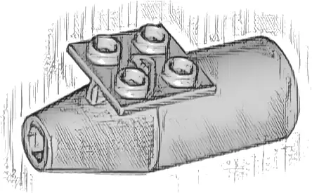 Engine, Smooth Large, 2 x 2 Thin Top Plate