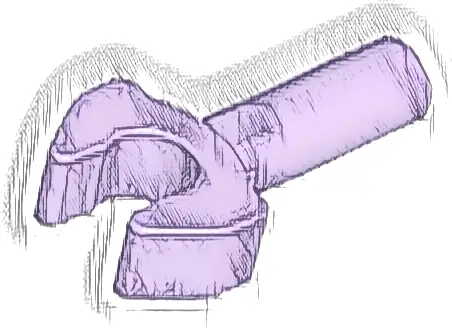 Bar   1L with Clip Mechanical Claw - Cut Edges and Hole on Side