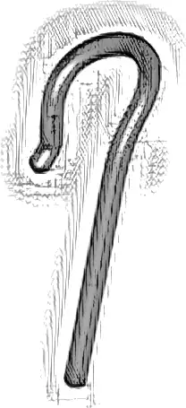 Minifigure, Utensil Shepherd Staff