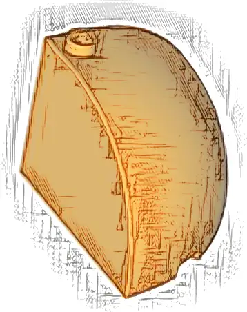 Brick, Round Corner 4 x 4 x 2 2/3 Dome Top