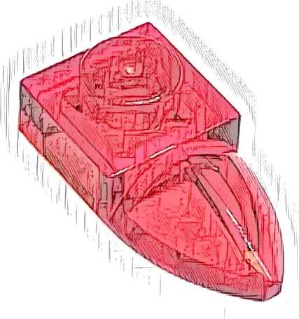 Plate, Modified 1 x 1 with Tooth Horizontal