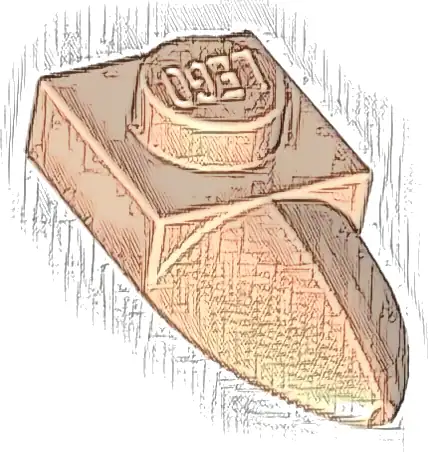 Plate, Modified 1 x 1 with Tooth Horizontal