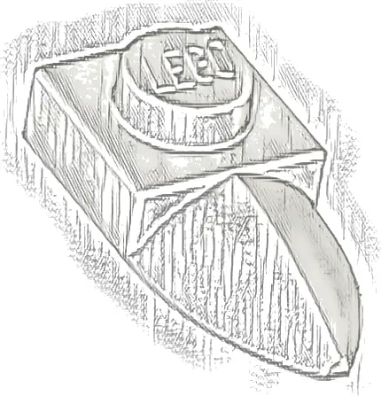 Plate, Modified 1 x 1 with Tooth Horizontal