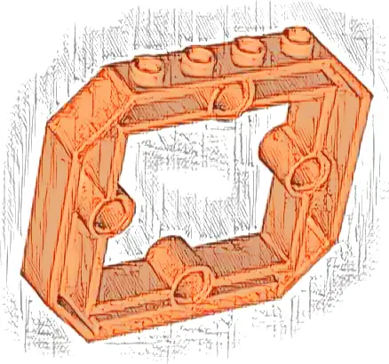 Panel 1 x 6 x 4 1/3 with Window and 4 Pin Holes