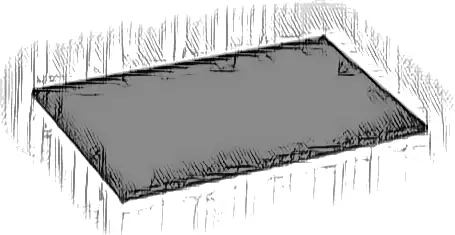 Tile 8 x 16 with Bottom Tubes, Polished Surface