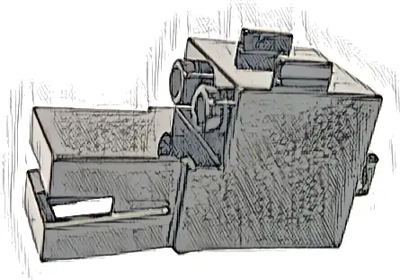 Dragon Head (Minecraft) with Locking Hinge Finger