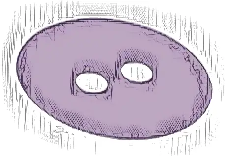 Minifigure Skirt Cloth Round