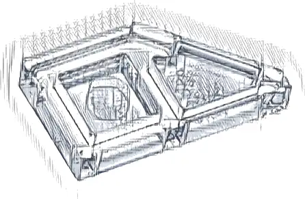 Tile, Modified 1 x 2 Wedge Left
