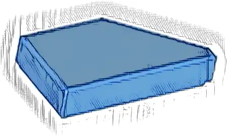 Tile, Modified 1 x 2 Wedge Left