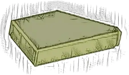 Tile, Modified 1 x 2 Wedge Left