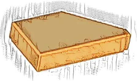 Tile, Modified 1 x 2 Wedge Left