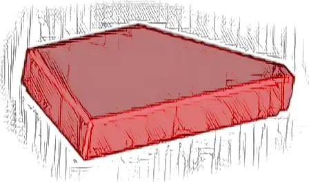 Tile, Modified 1 x 2 Wedge Left