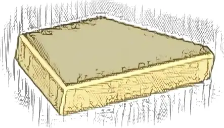 Tile, Modified 1 x 2 Wedge Left