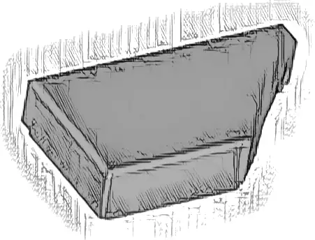 Tile, Modified 1 x 2 Wedge Right