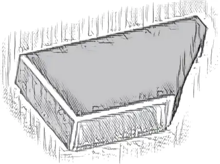 Tile, Modified 1 x 2 Wedge Right