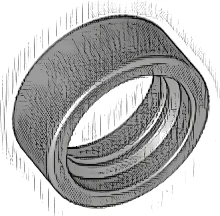 Tire 14mm D. x 6mm Solid Smooth