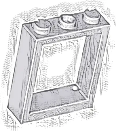 Window 1 x 3 x 3 Flat Front
