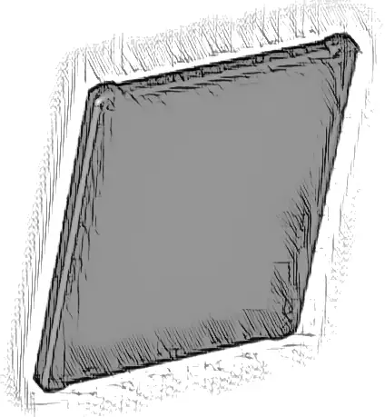 Glass for Window 1 x 3 x 3 Flat Front