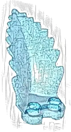 Plant Plate, Round 1 x 2 with Curved, Upright Leaf