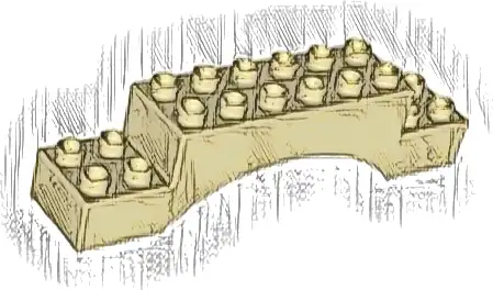 Duplo, Brick 2 x 10 x 2 Arch