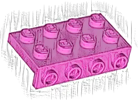 Bracket 2 x 4 - 1 x 4