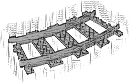 Train, Track Plastic (RC Trains) Curve