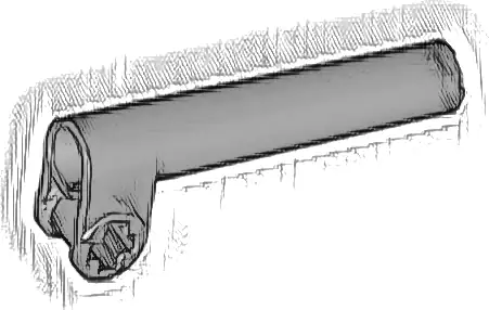 Technic, Axle Connector Perpendicular 2 x 5 Bent