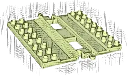 Duplo, Train Track Straight with 2 x 8 Plate on Both Sides
