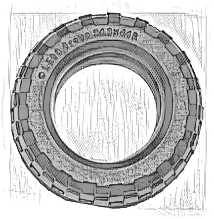 Tire 94.8 x 44 R Balloon