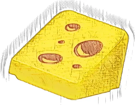 Slope 30 1 x 1 x 2/3 with Swiss Cheese Pattern