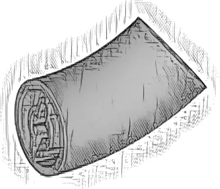 Brick, Round 2 x 2 D. 45 degrees Elbow (27.7mm Standing Height)
