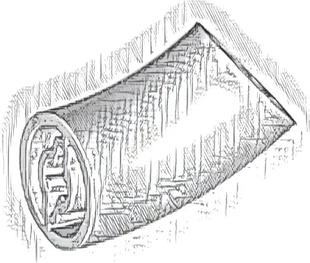 Brick, Round 2 x 2 D. 45 degrees Elbow (27.7mm Standing Height)