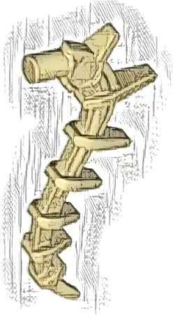 Plant Vine Seaweed / Appendage Spiked / Bionicle Spine