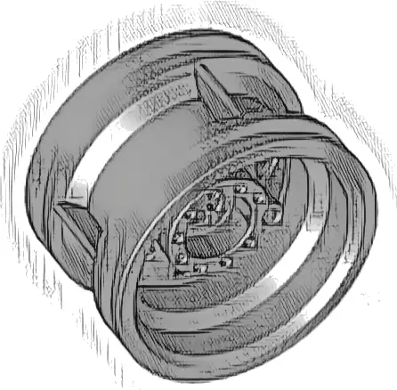 Wheel 30.4mm D. x 20mm with No Pin Holes and Reinforced Rim