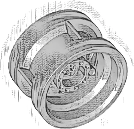 Wheel 30.4mm D. x 20mm with No Pin Holes and Reinforced Rim